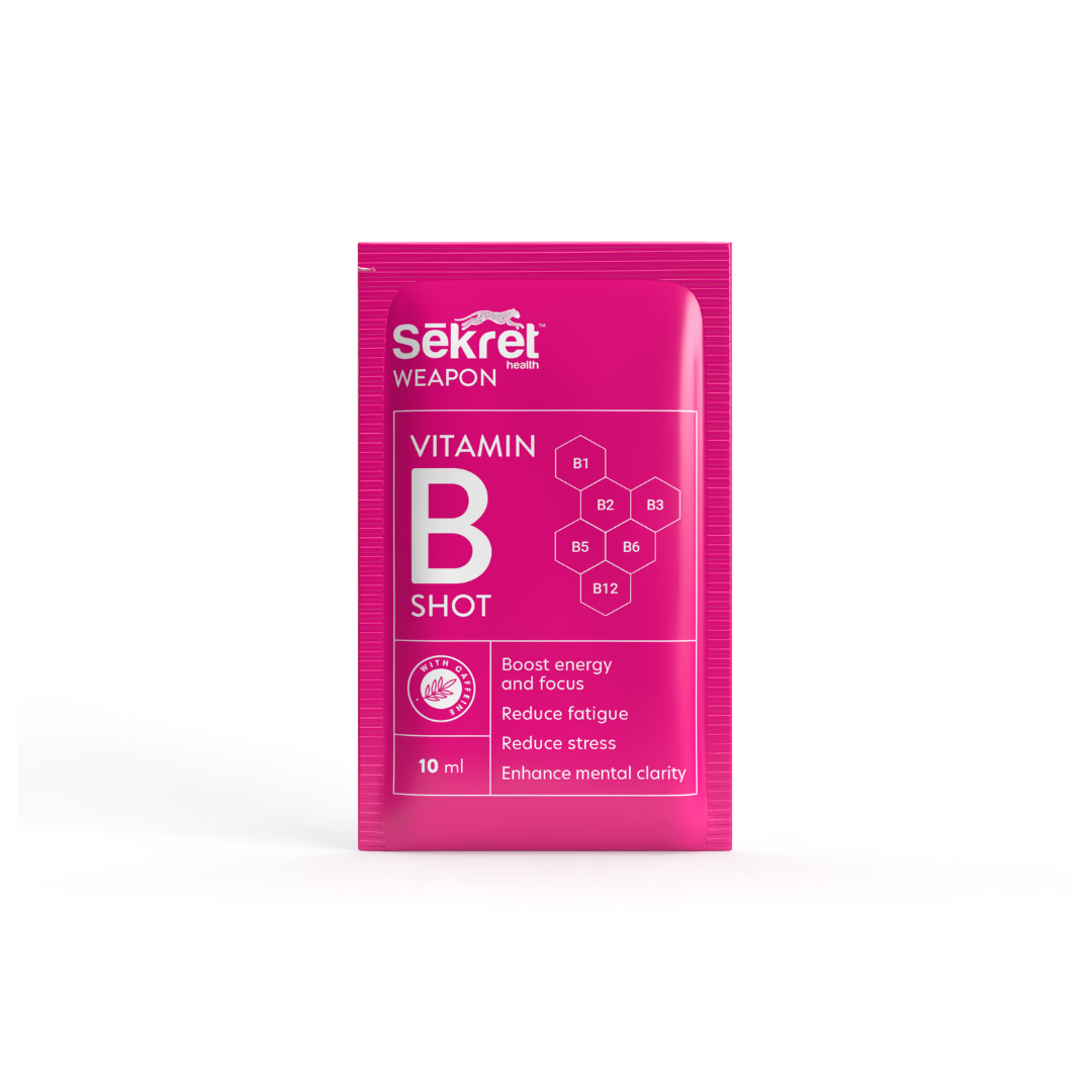 SEKRET WEAPON VITAMIN B SHOT SACHET 10ML