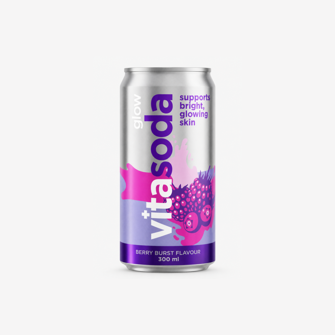SEKRET - VITASODA GLOW DRINK BERRY BURST 300ML